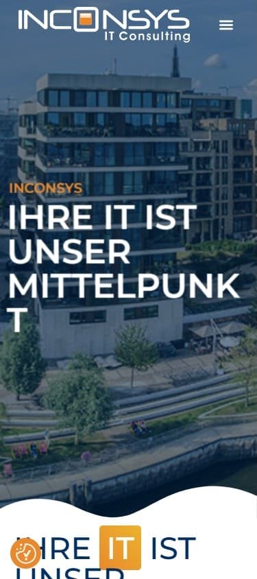 Inconsys GmbH, Mobil-Ansicht