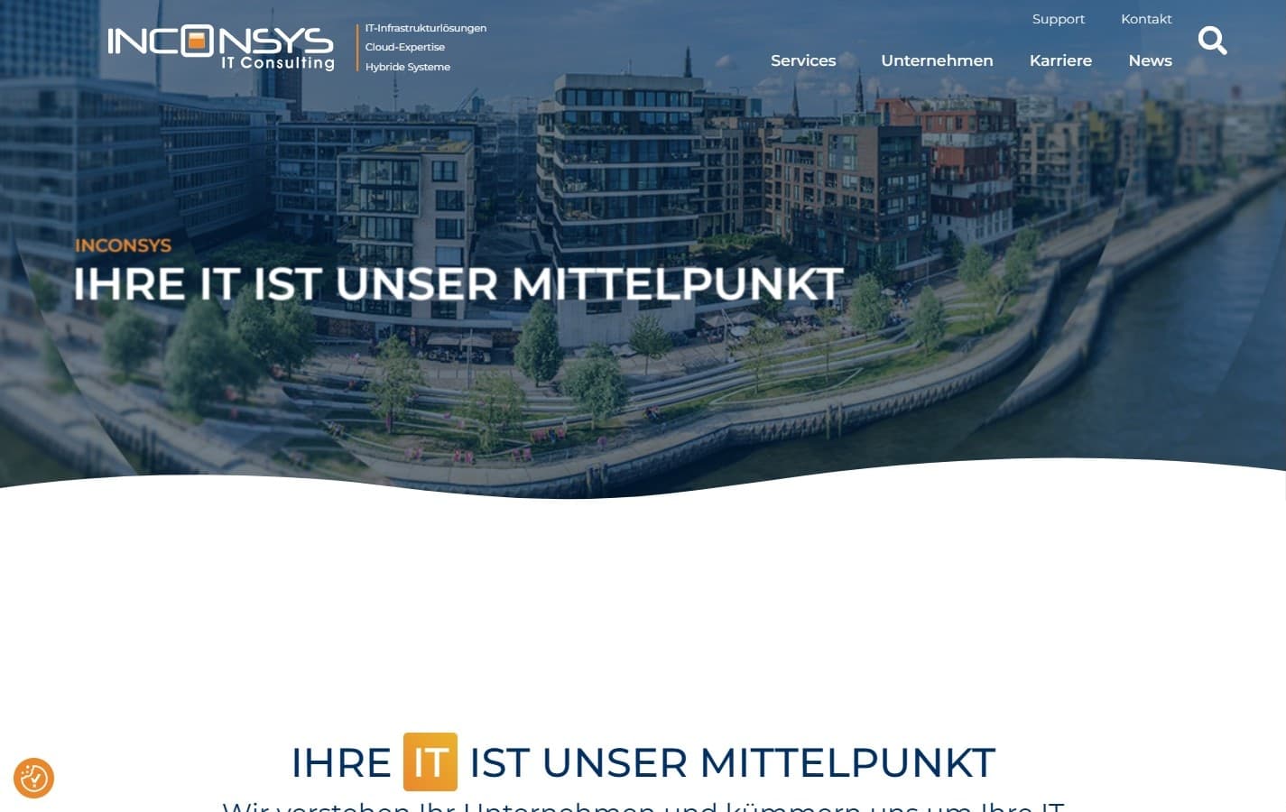 Inconsys GmbH, Desktop-Ansicht