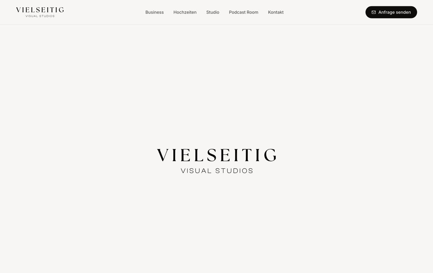 Studio Vielseitig, Desktop-Ansicht